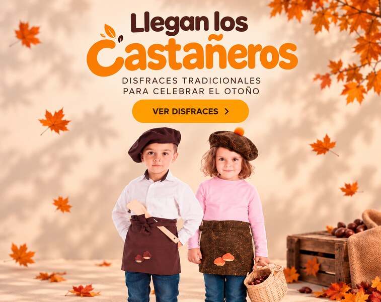 disfraces castañeros niños